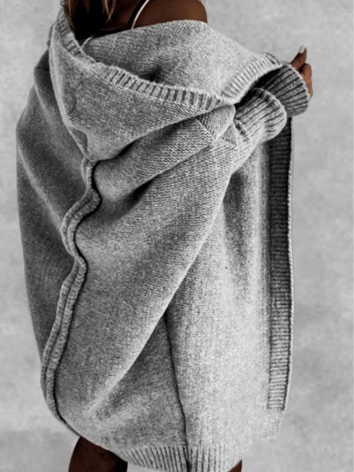 SUZAN CASHMERE HOODED CARDIGAN