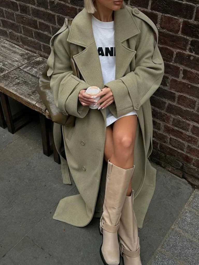 AURORA OVERSIZED STATEMENT COAT