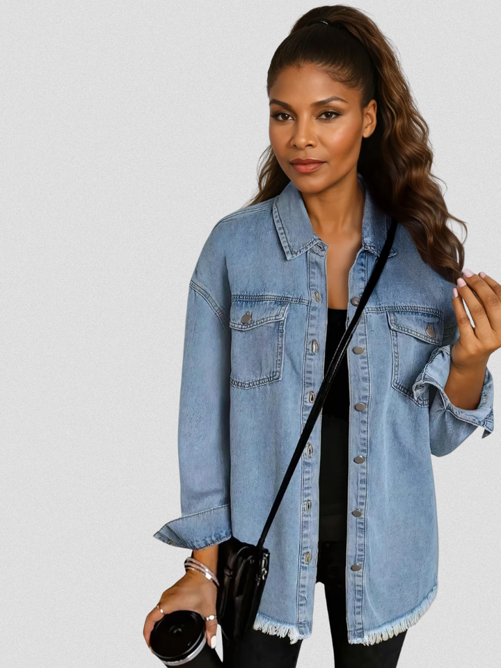 ANGELA CLASSIC DENIM SHIRT