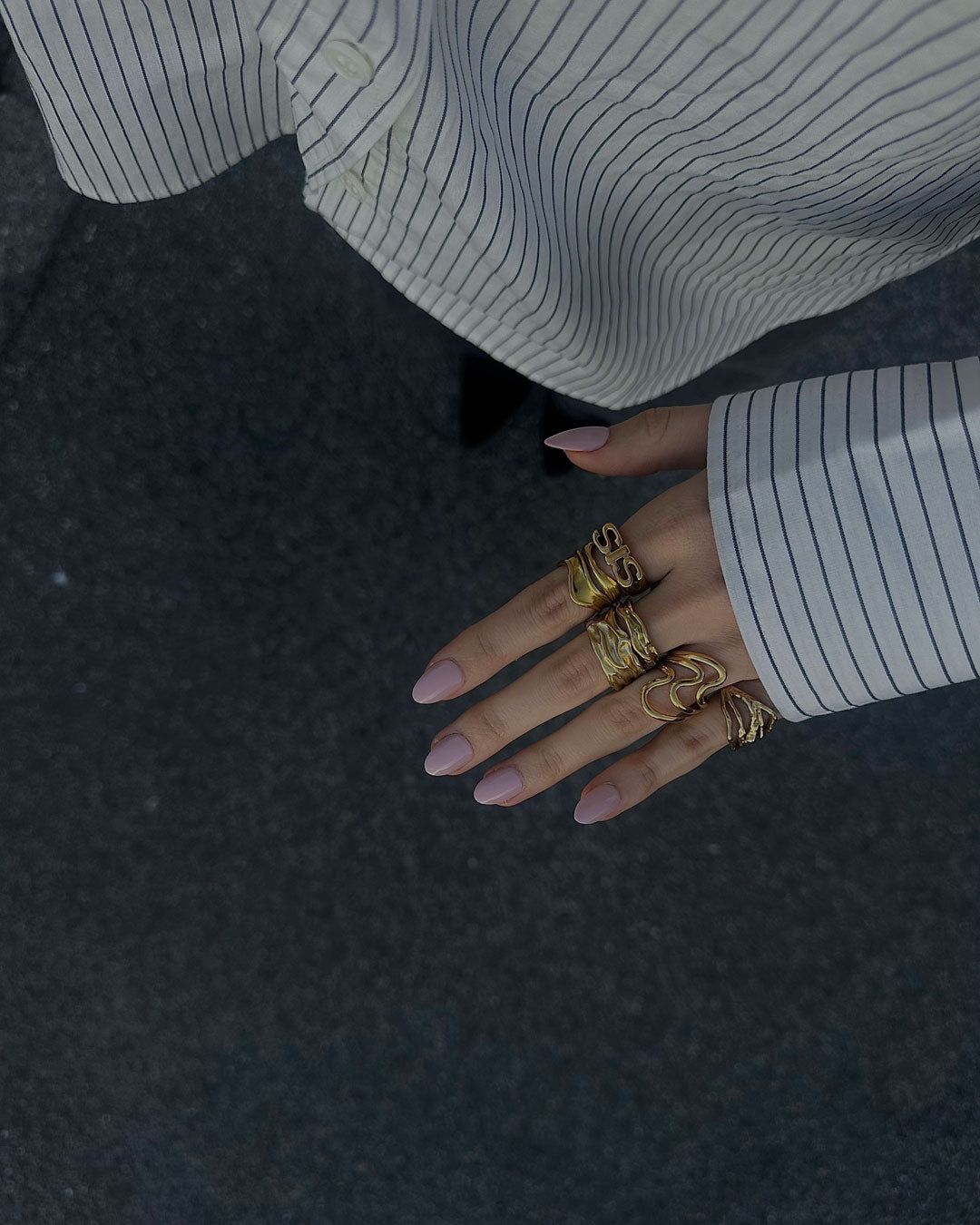 Jaylinette | Big Ring 18K Gold